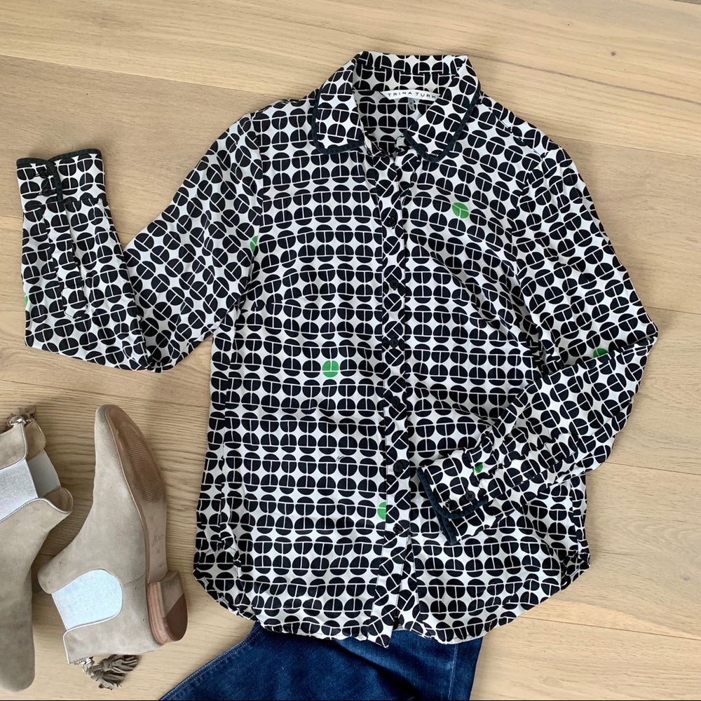 Trina Turk silk shirt